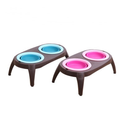 Folding pet bowl