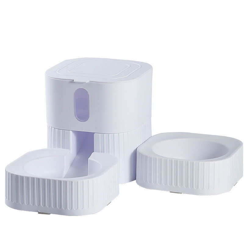 Creative Magnetic Pet Bowl Feeder Set