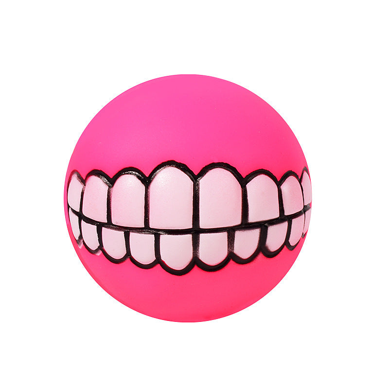 Vocalization Bite-resistant Molar Pet Toy Ball